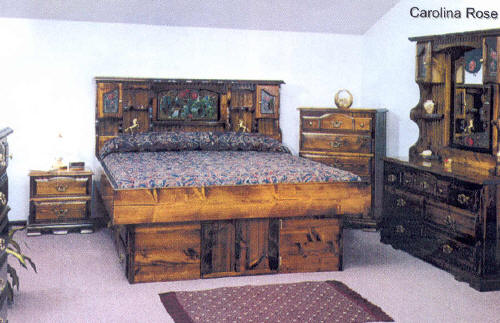 Quality Pine Wooden Frame Beds For Waterbed Mattresses
